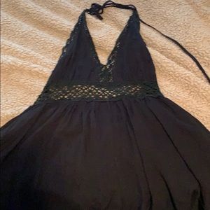 LF open back romper LACE